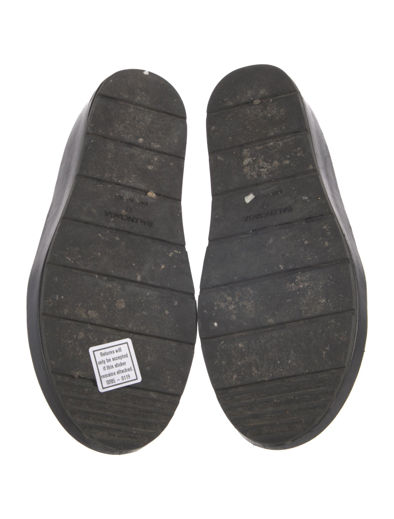 Balenciaga Leather Slides